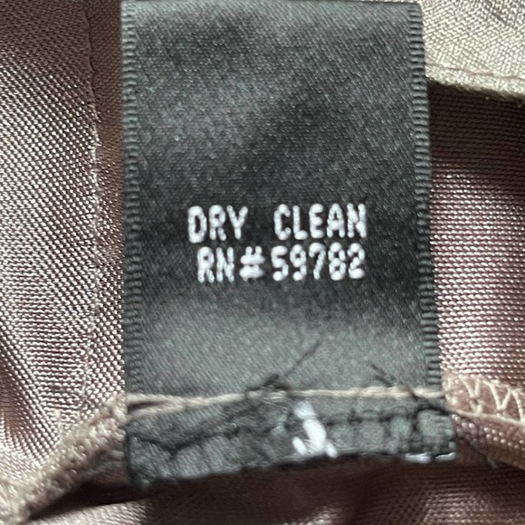 Adrianna Papell Occasions Size 14 Sage Green Ruffles Tan and Cream Color… - Picture 5 of 9